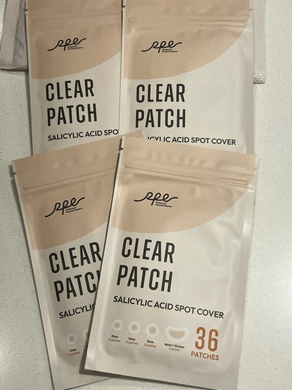 RPE - Clear Patch Salicylic Acid Spot Cover - (144 Patches)